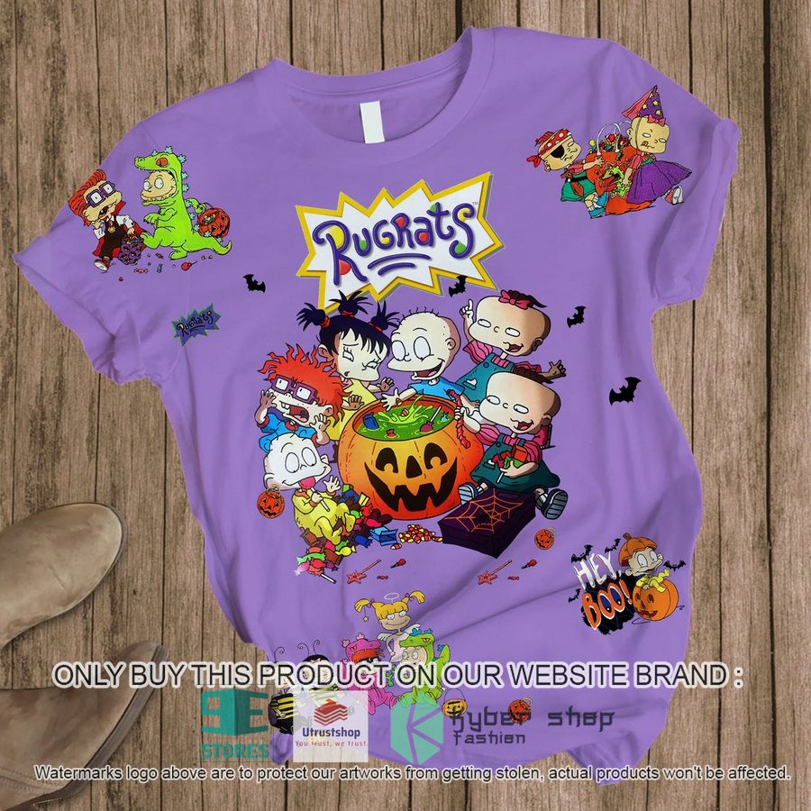 NEW Rugrats Pumpkin Halloween Pajamas Set 3 rugrats pumpkin halloween pajamas set 3 3647