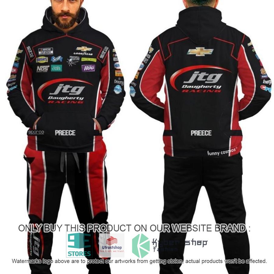 NEW Ryan Preece Nascar 2022 black Sweatpants, Hoodie 6 ryan preece nascar 2022 black hoodie pants 1 31315