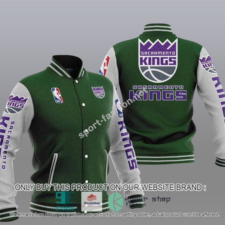 NEW Sacramento Kings Varsity Jacket 5 sacramento kings nba baseball jacket 5 95360