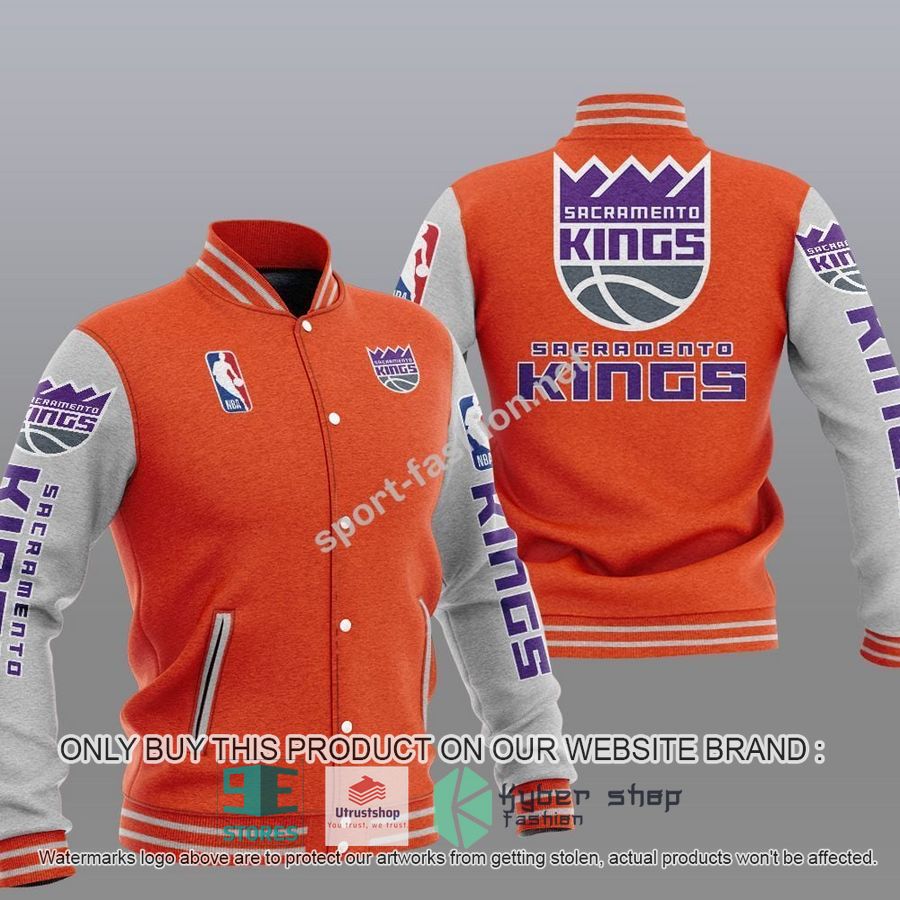 NEW Sacramento Kings Varsity Jacket 7 sacramento kings nba baseball jacket 7 73008