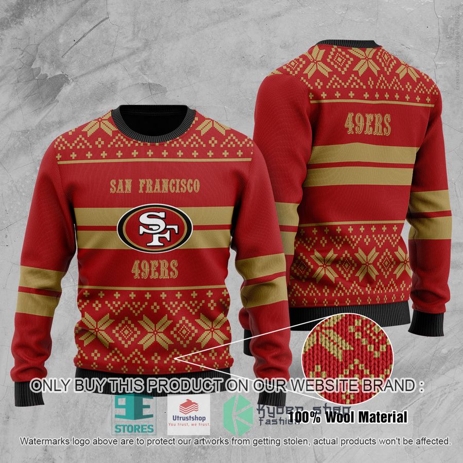 san francisco 49ers nfl team ugly chrisrtmas sweater 1 58592