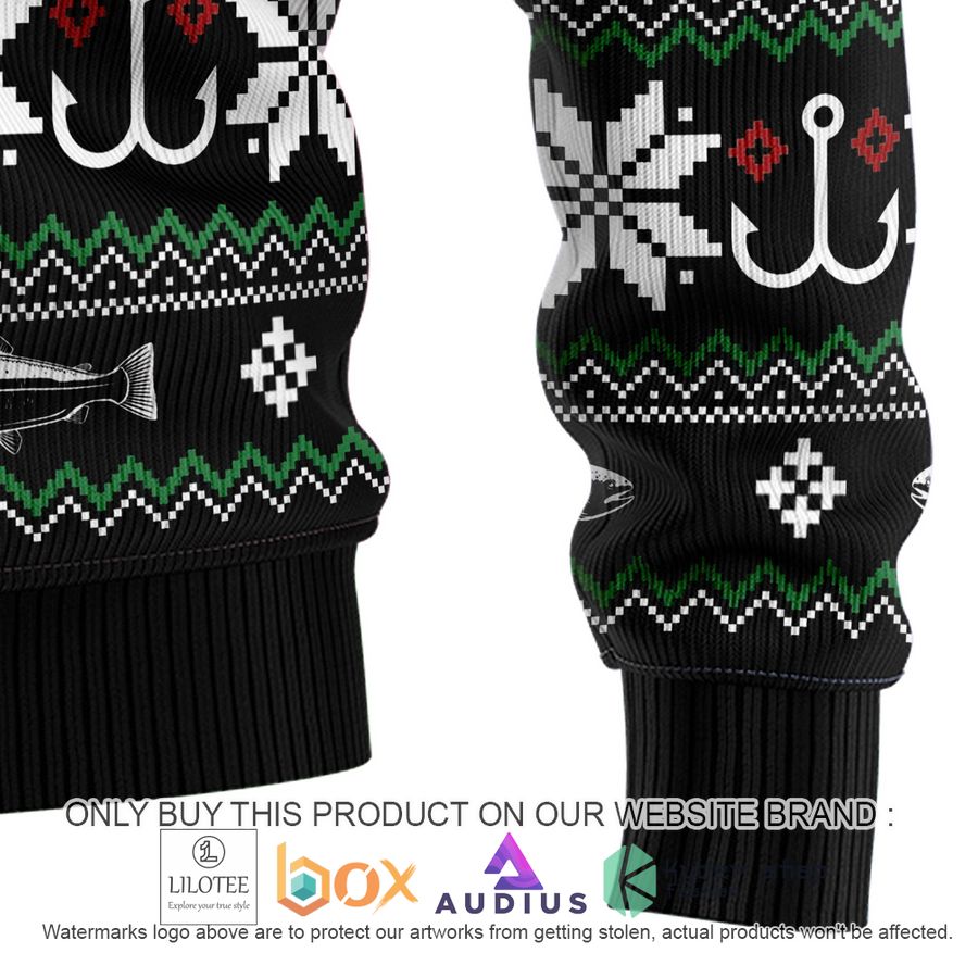 Santa Claus Fishing Ugly Christmas Sweater 6 santa claus fishing ugly christmas sweater 6 44418