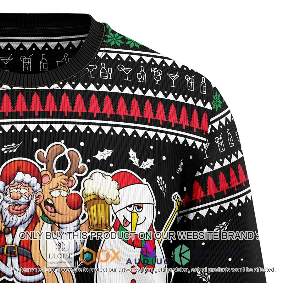 Santa Claus Jesus Friend Ugly Christmas Sweater 3 santa claus jesus friend ugly christmas sweater 3 22381