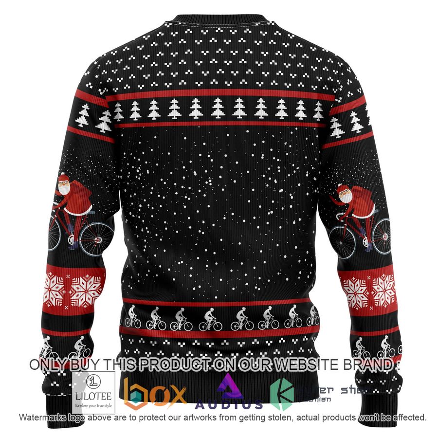 Santa Claus Love Biking Ugly Christmas Sweater 7 santa claus love biking ugly christmas sweater 7 9134