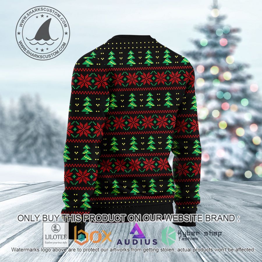 santa claus merry dartsmas ugly christmas sweater 2 71273