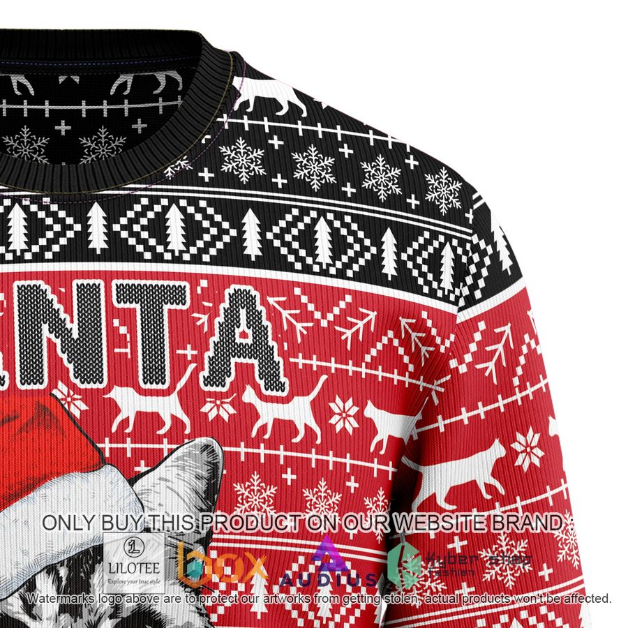 Santa Claws Cat Ugly Christmas Sweater 3 santa claws cat ugly christmas sweater 3 56372