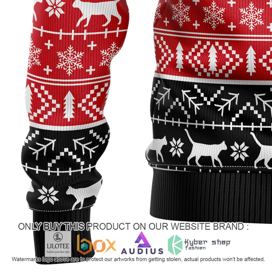 Santa Claws Cat Ugly Christmas Sweater 9 santa claws cat ugly christmas sweater 9 38255