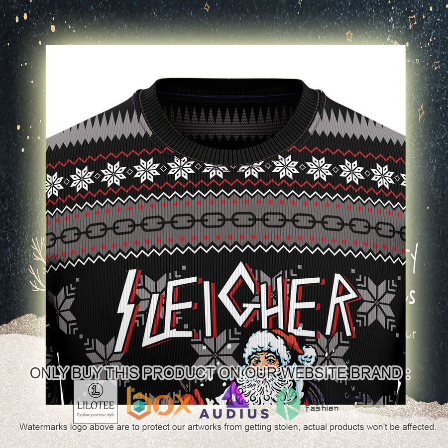 Santa Sleigher Ugly Christmas Sweater 11 santa sleigher ugly christmas sweater 11 26924