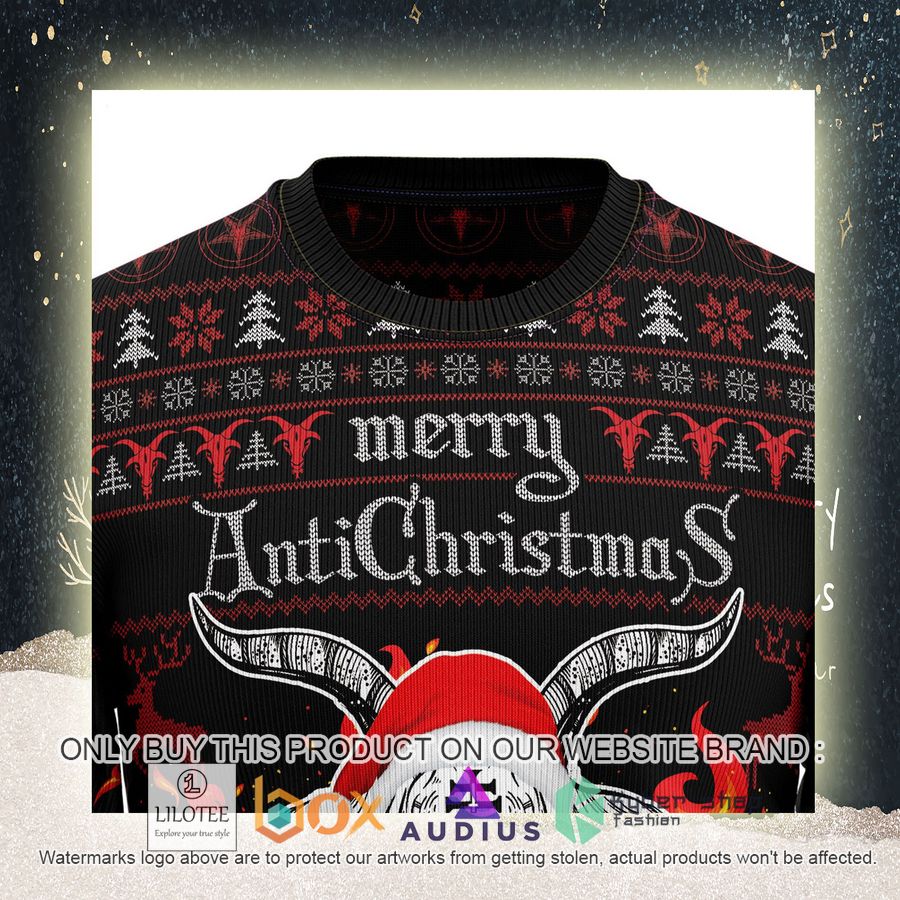 Satan Claus Merry Christmas Hail Satanic Ugly Christmas Sweater 11 satan claus merry christmas hail satanic ugly christmas sweater 11 80932