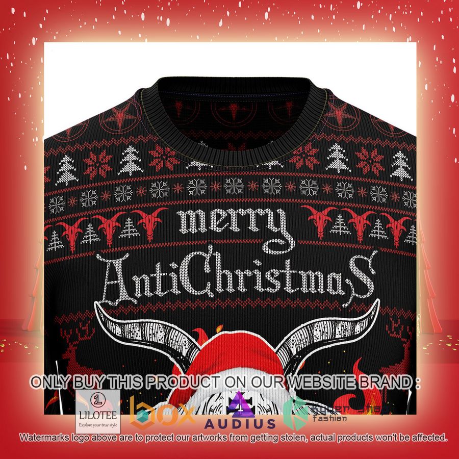 Satan Claus Merry Christmas Hail Satanic Ugly Christmas Sweater 13 satan claus merry christmas hail satanic ugly christmas sweater 13 59886