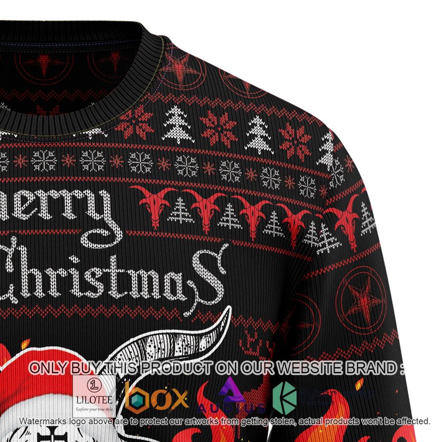Satan Claus Merry Christmas Hail Satanic Ugly Christmas Sweater 3 satan claus merry christmas hail satanic ugly christmas sweater 3 51635