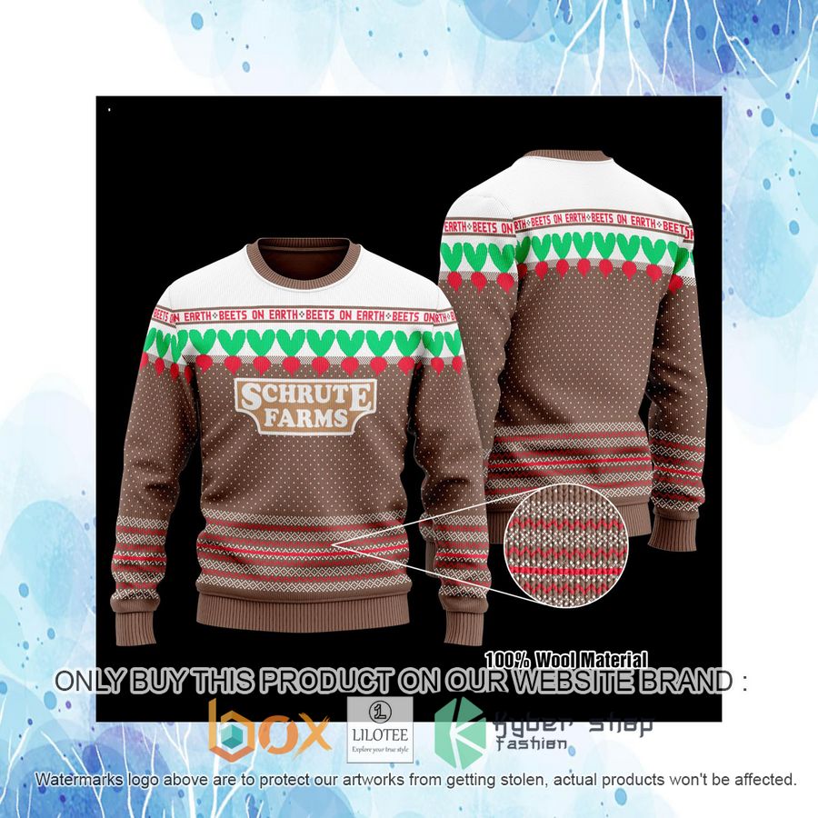 Schrute Farms Wool Sweater 4 schrute farms wool sweater 4 24725