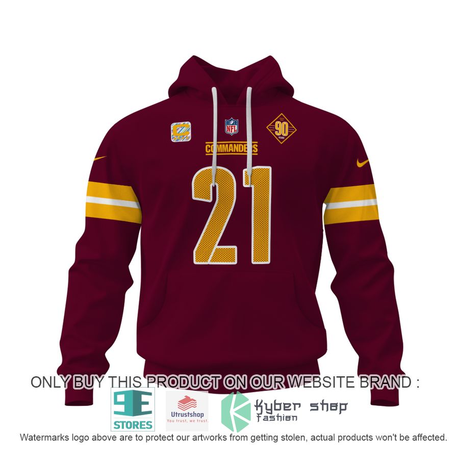 NEW Sean Taylor 21 Washington Commanders dark red Hoodie, Shirt 2 sean taylor 21 washington commanders dark red shirt hoodie 2 18512