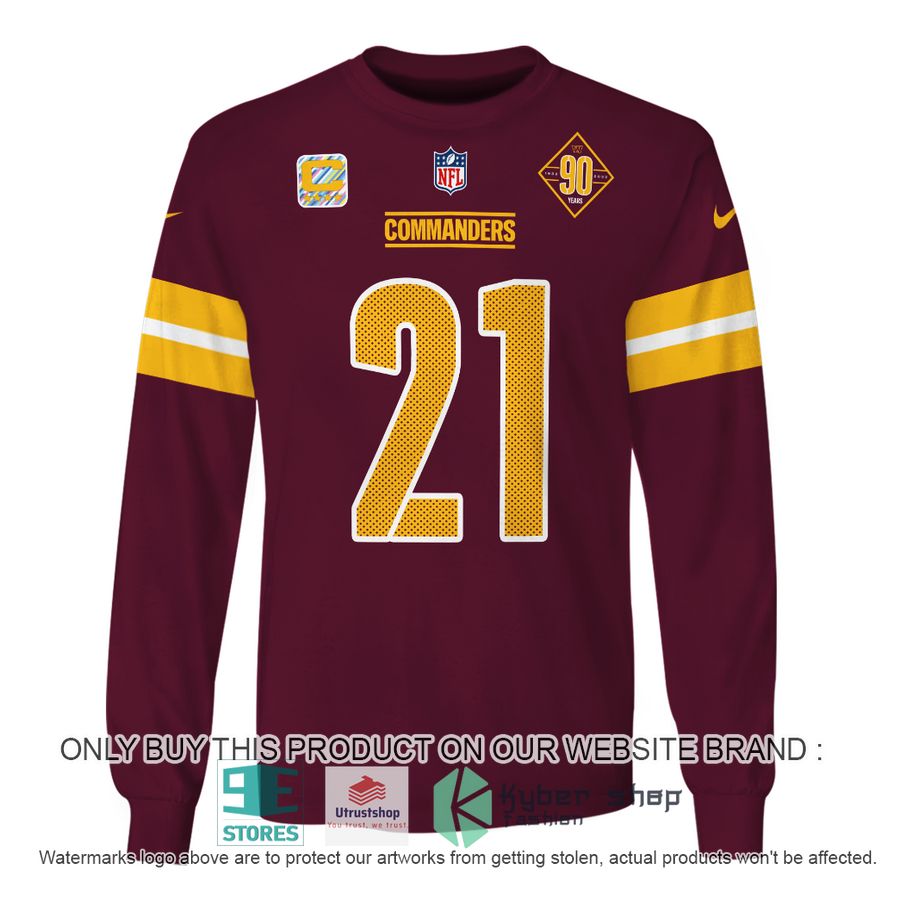 NEW Sean Taylor 21 Washington Commanders dark red Hoodie, Shirt 5 sean taylor 21 washington commanders dark red shirt hoodie 5 37032