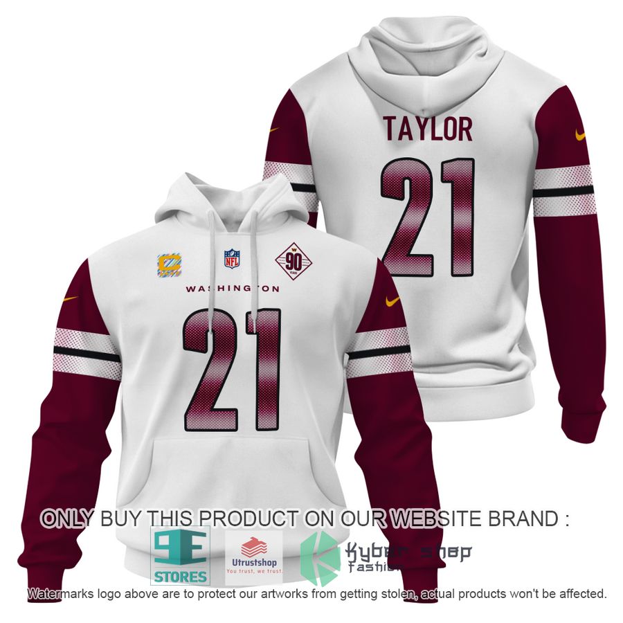 NEW Sean Taylor 21 Washington Commanders white red Hoodie, Shirt 8 sean taylor 21 washington commanders white red shirt hoodie 1 28730