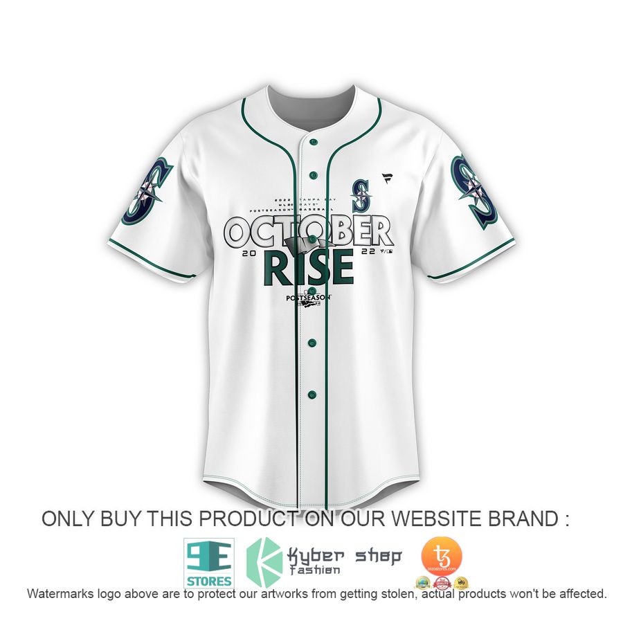 HOT Seattle Mariners October Rise Baseball Jersey 2 seattle mariners october rise baseball jersey 2 3592