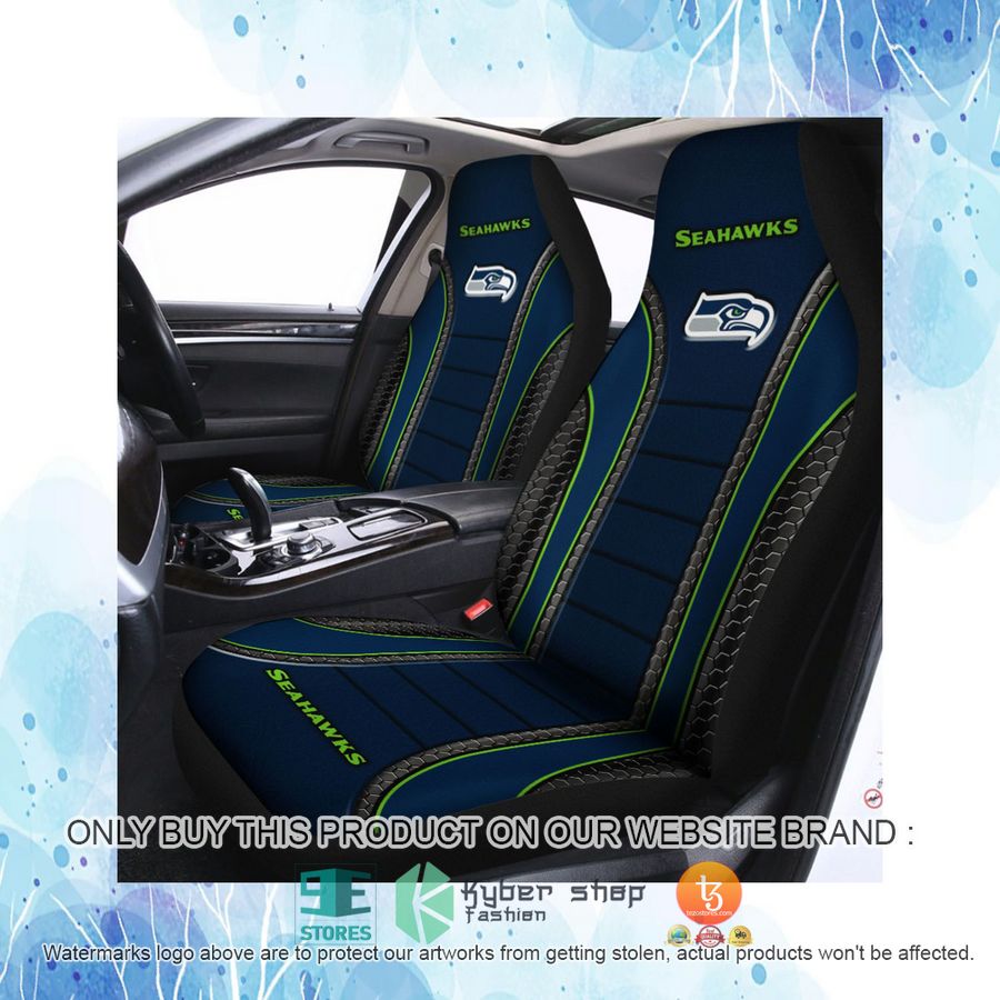 HOT Seattle Seahawks Navy Blue Car Seat Covers 4 seattle seahawks navy blue car seat covers 4 87942
