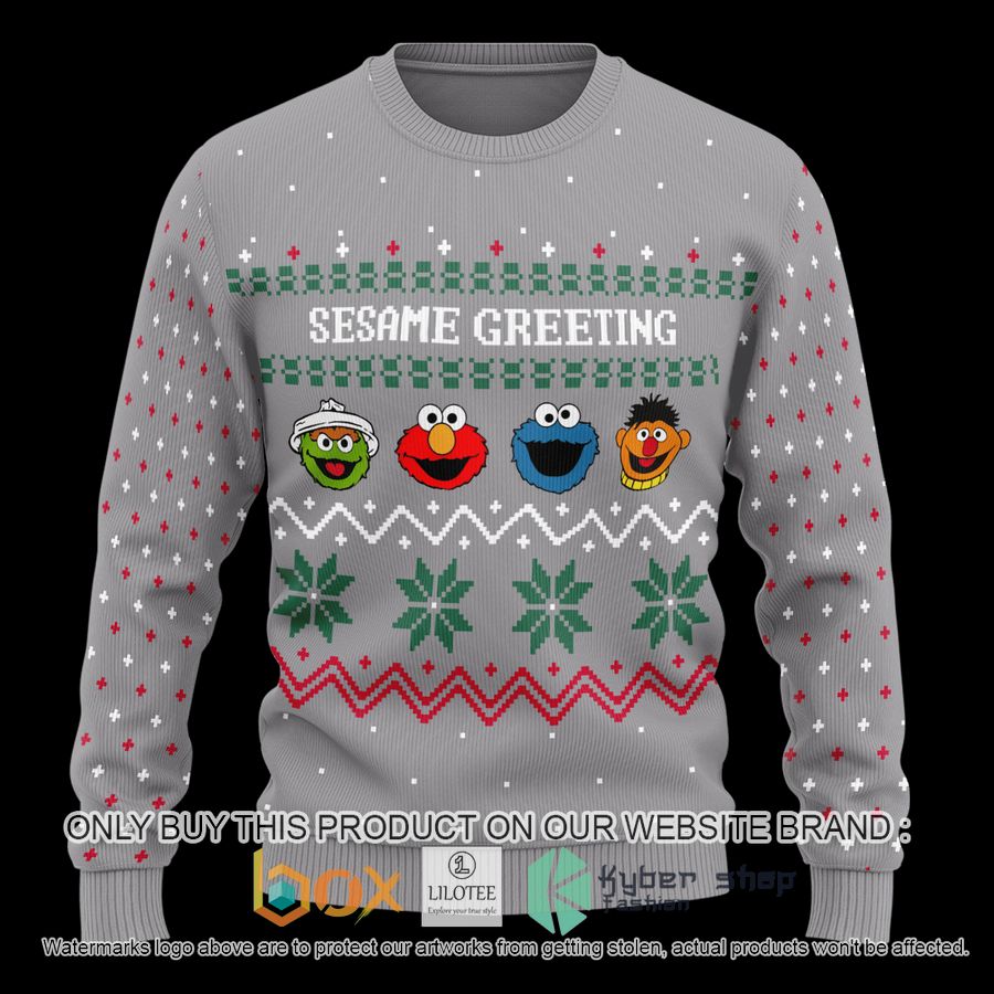 sesame greeting wool sweater 1 98814