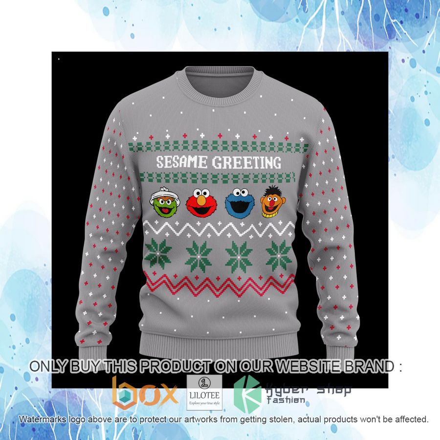 Sesame Greeting Wool Sweater 4 sesame greeting wool sweater 4 31651