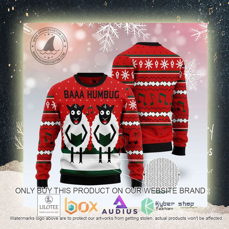 Sheep Lalal Ugly Christmas Sweater 6 sheep lalal ugly christmas sweater 6 64047