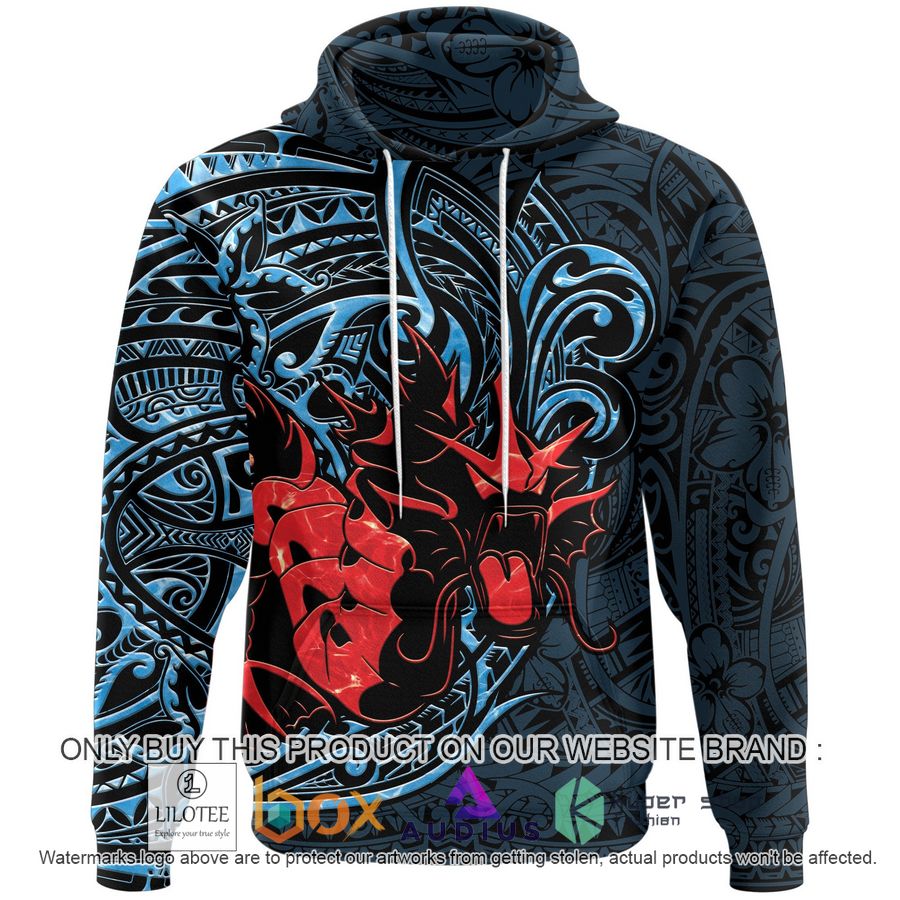 shiny gyarados polynesian 3d hoodie 2 79599