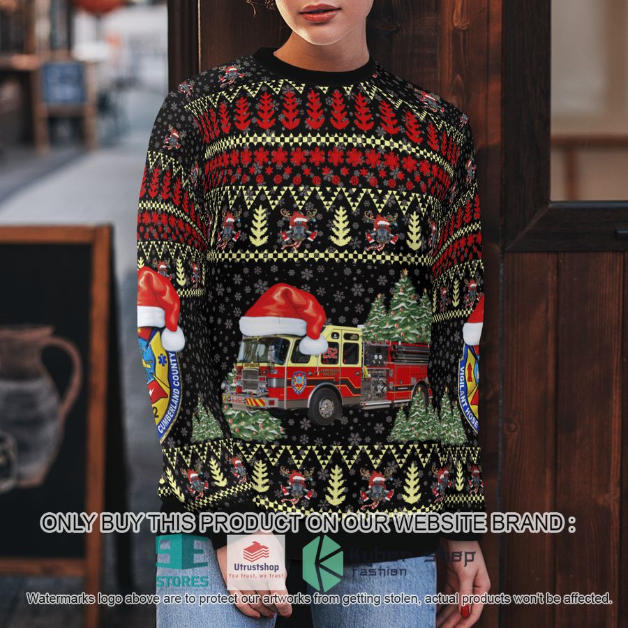 NEW Shippensburg Pennsylvania Vigilant Hose Company 1 black Christmas Sweater 5 shippensburg pennsylvania vigilant hose company 1 black christmas sweater 5 82350