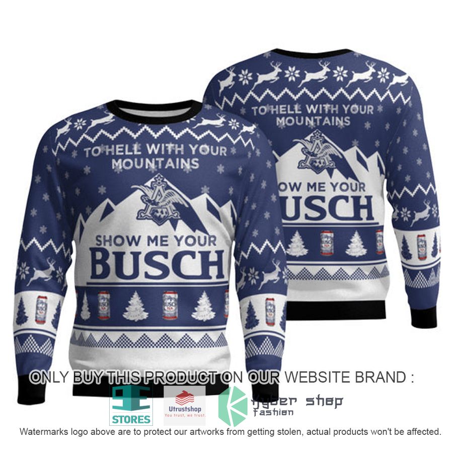 show me your busch ugly christmas sweater 1 78410
