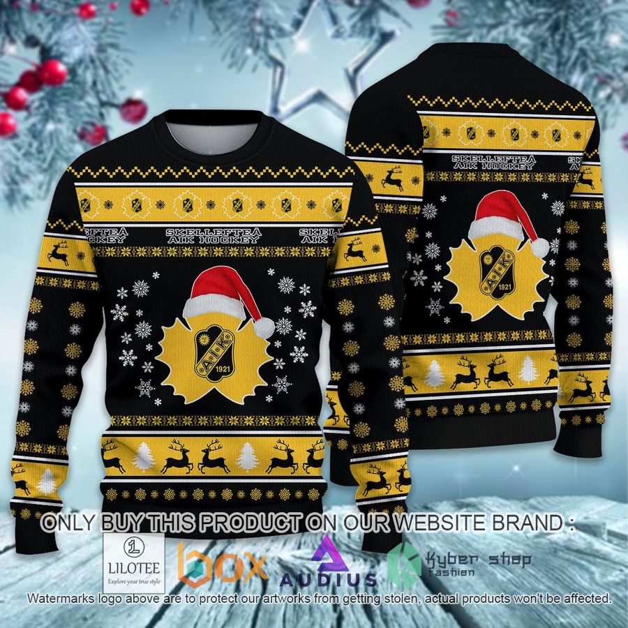 skelleftea aik shl ugly christmas sweater 1 6250