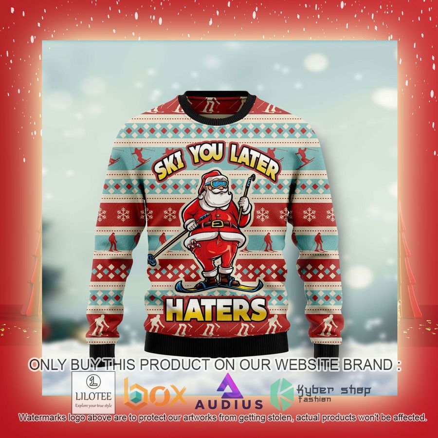 Ski You Later Ugly Christmas Sweater 7 ski you later ugly christmas sweater 7 51020