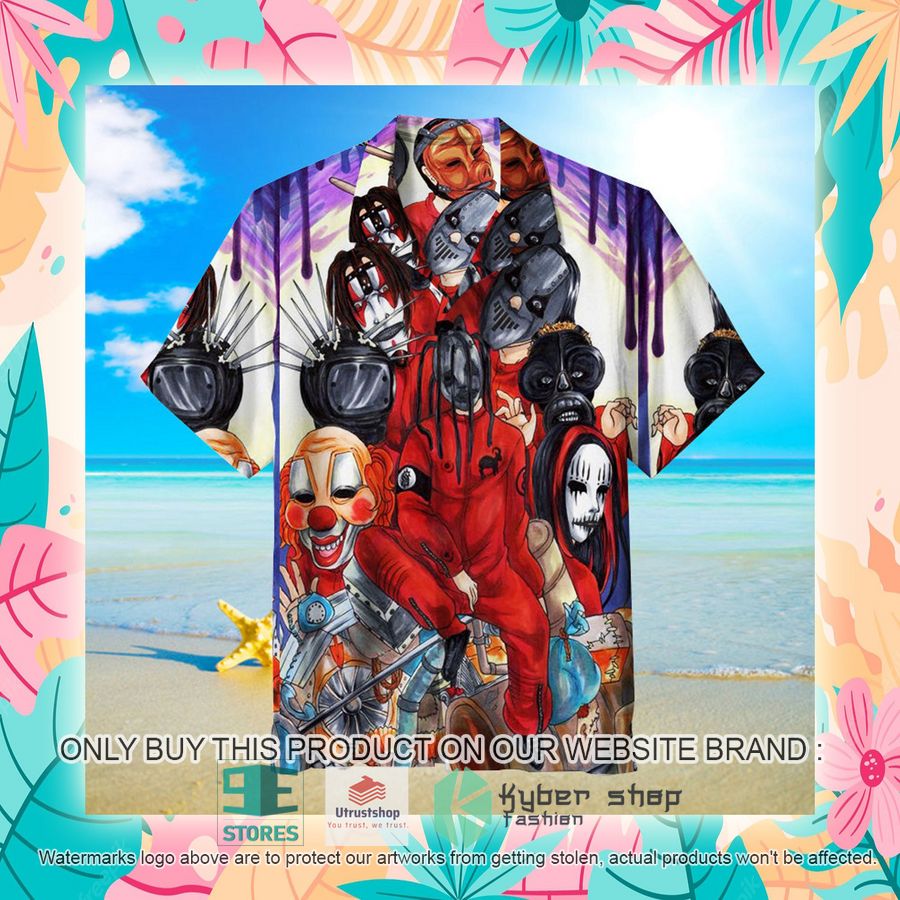 NEW Slipknot Art Hawaii Shirt 4 slipknot art hawaiian shirt 4 75276