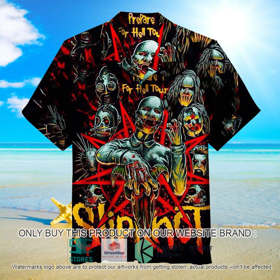 NEW Slipknot Prepare To Hell Tour black Hawaii Shirt 9 slipknot prepare to hell tour black hawaiian shirt 1 68217