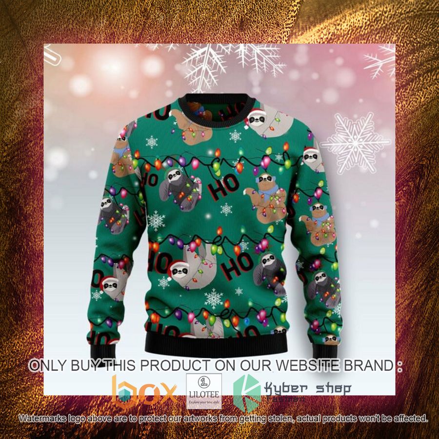 Sloth Hohoho Ugly Christmas Sweatshirt 4 sloth hohoho ugly christmas sweatshirt 4 66569