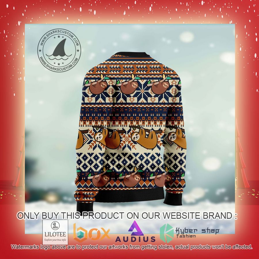 Sloth Slow Down Its Christmas Ugly Christmas Sweater 8 sloth slow down its christmas ugly christmas sweater 8 66491