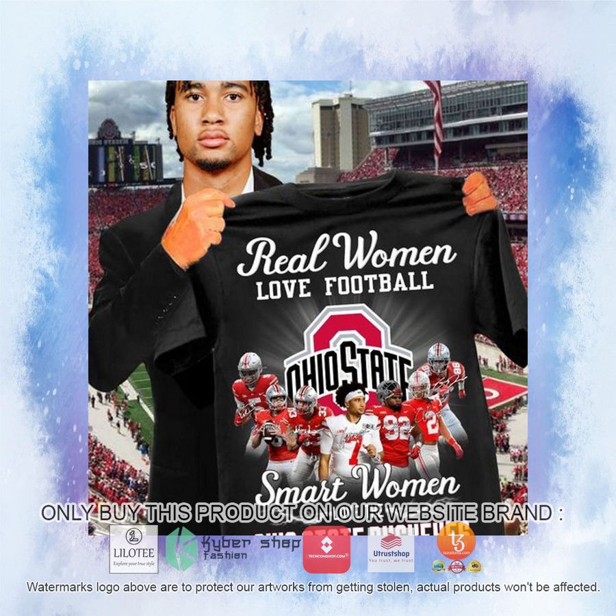 HOT Smart Women Love Ohio State Buckeyes 2D Hoodie, Shirt 3 smart women love ohio state buckeyes 2d shirt hoodie 2 40227