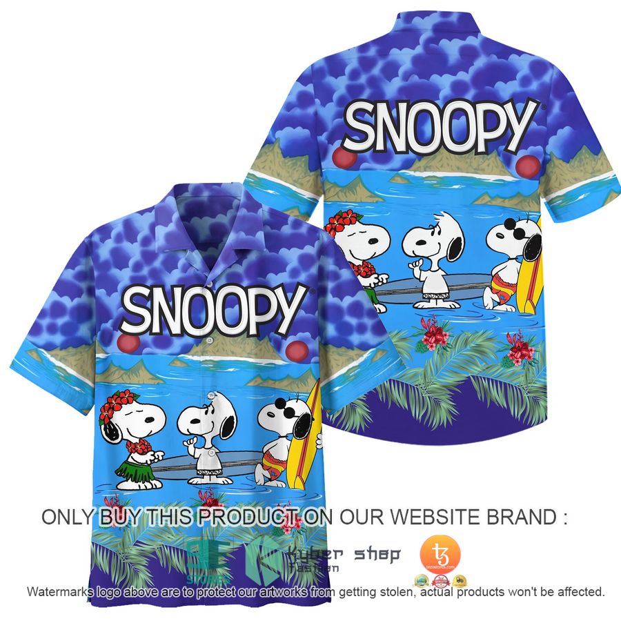HOT Snoopy Hawaii Dancing Hawaiian Shirt 3 snoopy hawaii dancing hawaiian shirt 3 2851