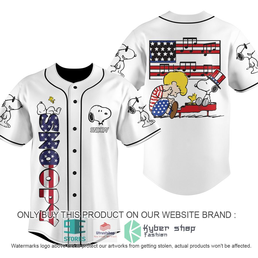 snoopy united states flag baseball jersey 1 39824