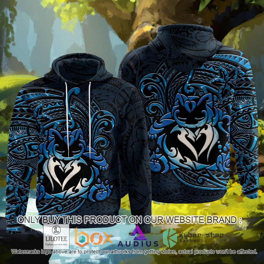 snorlax polynesian 3d hoodie 1 93040