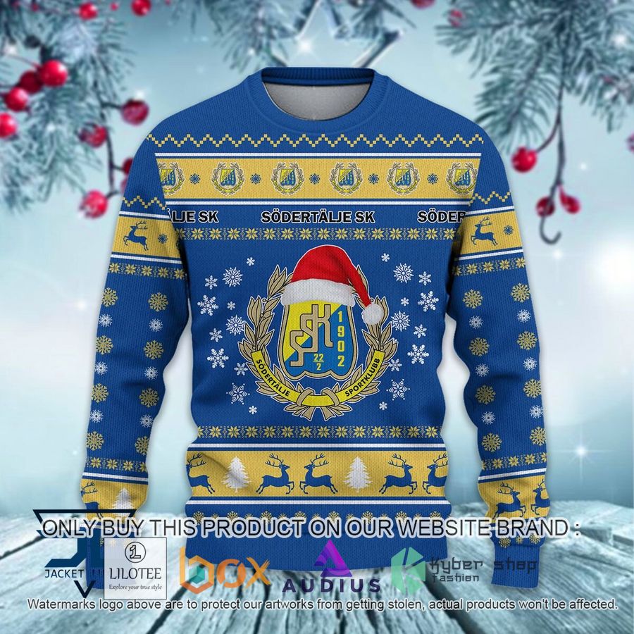 sodertalje sk shl ugly christmas sweater 2 64063
