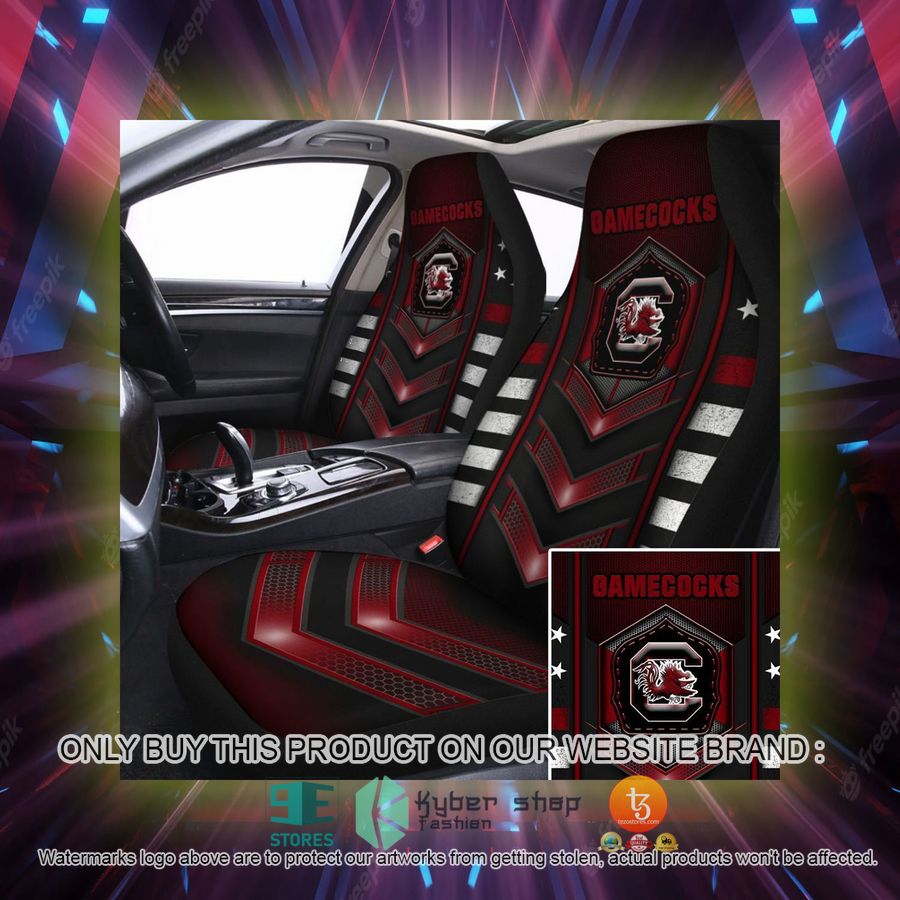 south carolina gamecocks university of south carolina car seat covers 2 58543