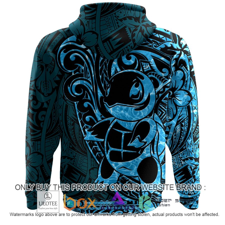 Squirtle Polynesian 3D Hoodie 3 squirtle polynesian 3d hoodie 3 42432