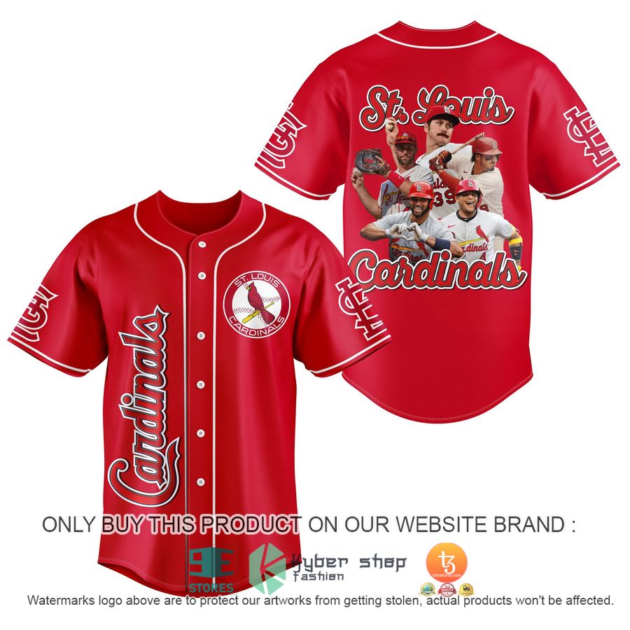 HOT St. Louis Cardinals Players Red Baseball Jersey 1 st louis cardinals players red baseball jersey 1 39414