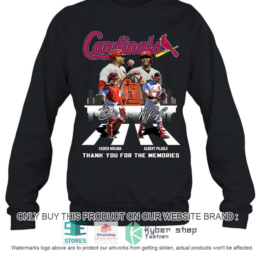NEW St. Louis Cardinals Yadier Molina Albert Pujols Hoodie, Shirt 3 st louis cardinals yadier molina albert pujols 2d shirt hoodie 3 79285