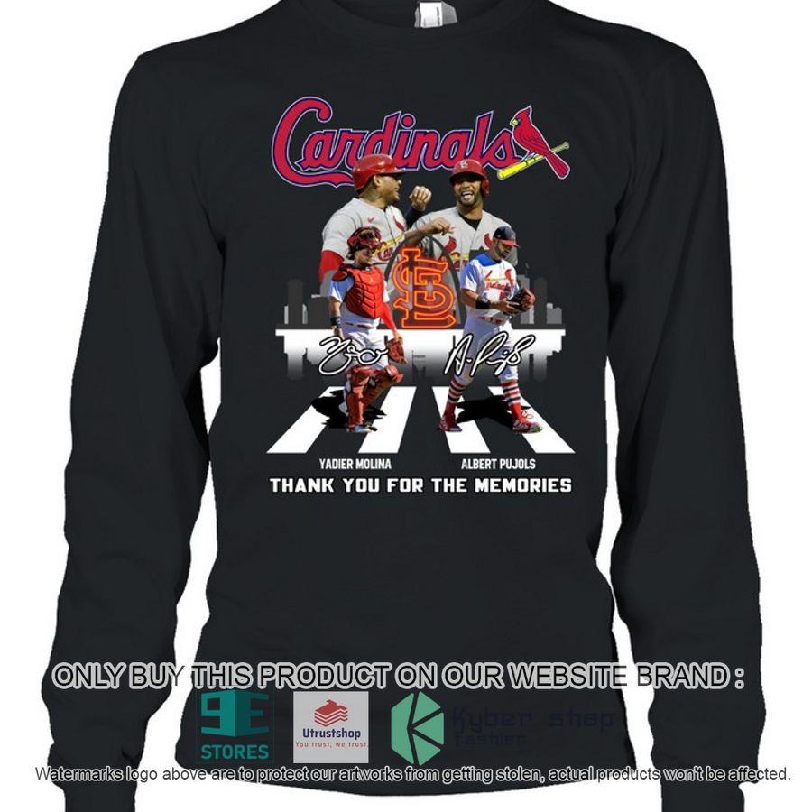 NEW St. Louis Cardinals Yadier Molina Albert Pujols Hoodie, Shirt 4 st louis cardinals yadier molina albert pujols 2d shirt hoodie 4 46800