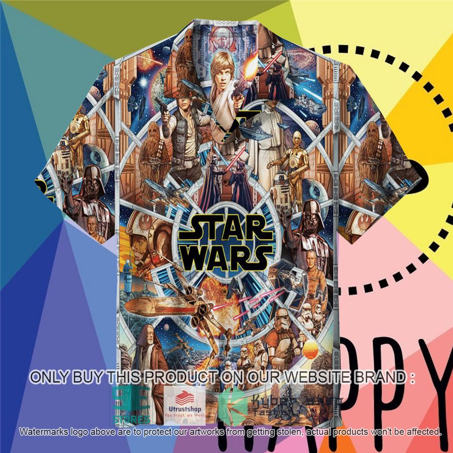 star wars art hawaiian shirt 1 47147