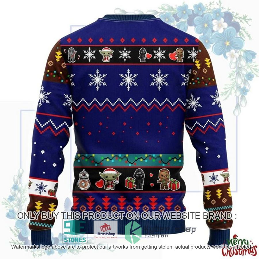 NEW Star Wars Baby Yoda I Love You To The Moon & Back Ugly Sweater 2 star wars baby yoda i love you to the moon back ugly christmas sweater 2 86136