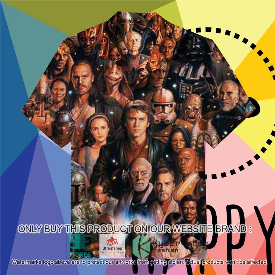 star wars characters hawaiian shirt 1 97687