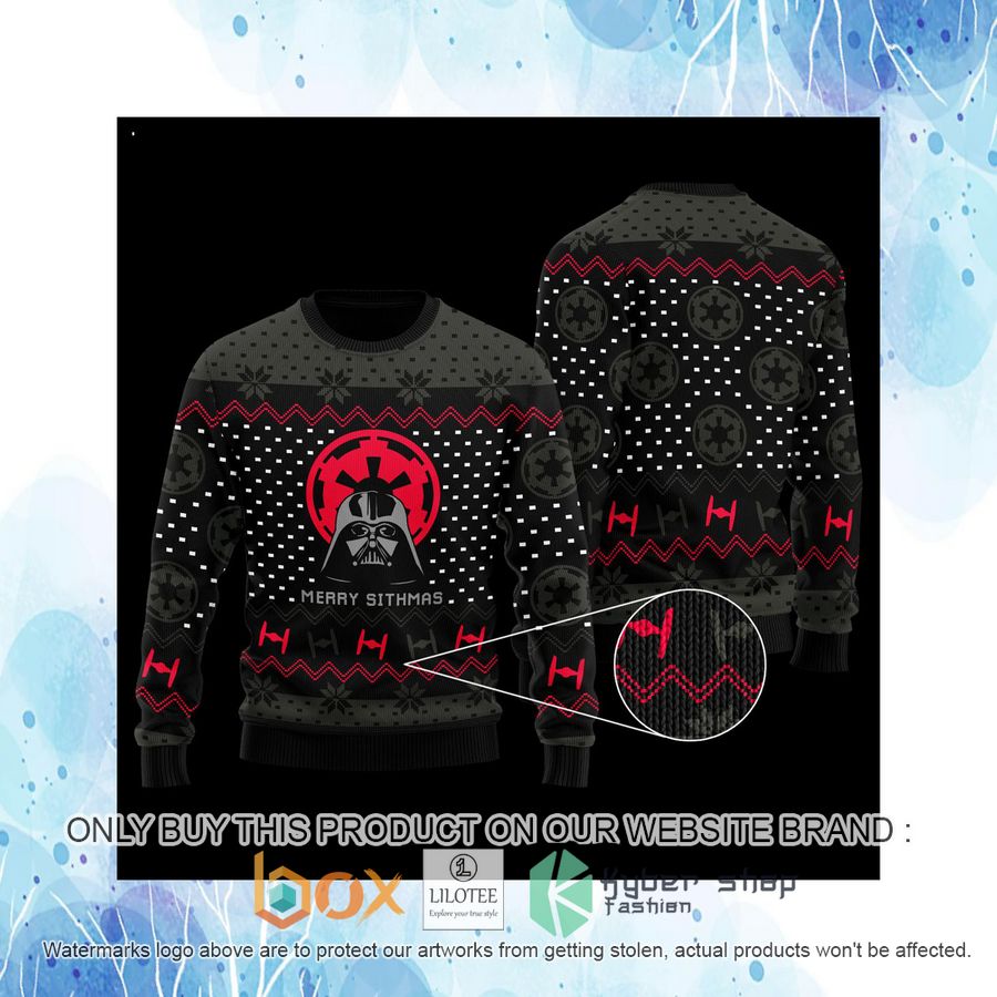 Star Wars Darth Vader Merry Sithmas Wool Sweater 4 star wars darth vader merry sithmas wool sweater 4 60127