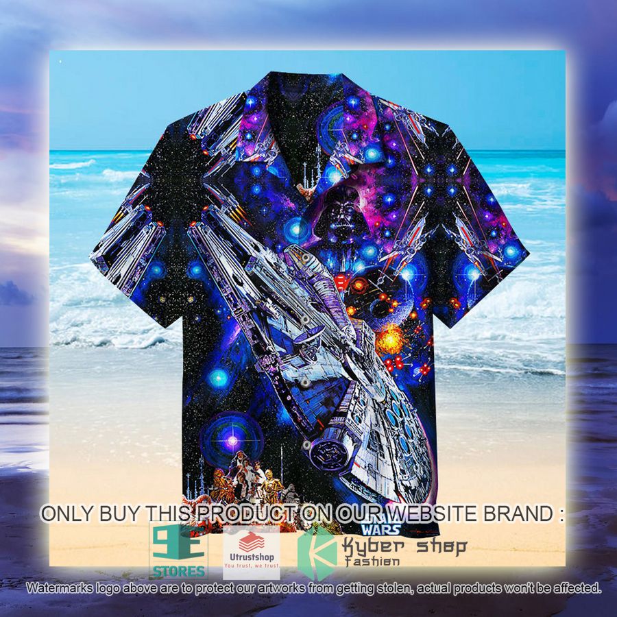 NEW Star Wars Galaxy Hawaii Shirt 5 star wars galaxy hawaiian shirt 5 97255