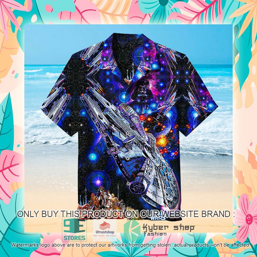 NEW Star Wars Galaxy Hawaii Shirt 7 star wars galaxy hawaiian shirt 7 52538
