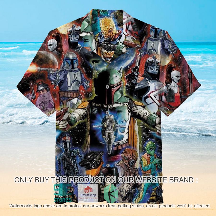 NEW Star Wars The Bounty Hunters Hawaii Shirt 16 star wars the bounty hunters hawaiian shirt 1 8116